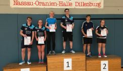 Badminton-Bezirksrangliste: vier Turniersiege bei der Jugend – einer bei den Erwachsenen