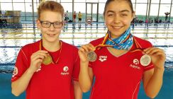Medaillen für Rianne Rose und Josia Daub