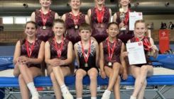 Vier Hessenmeistertitel f&uuml;r die Trampolinturner*innen