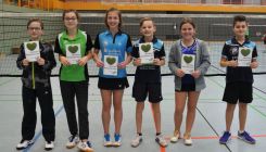 Badminton: Ergebnisse 1. Bezirksrangliste U11-U19
