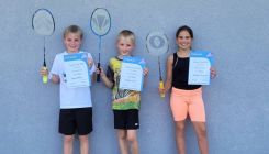 Badminton: Quartett beim Junior-Cup in Messel dabei gewesen