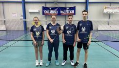 Badminton: Vier Punkte aus vier Spielen mit vier Teams