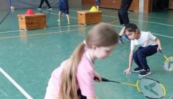 Badminton: An der Rotebergschule wurde geübt und gespielt 
