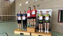 Badminton: Treppchen-Platzierung beim D-Ranglistenturnier in Nidda