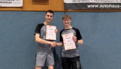 Badminton: Zwei Turniersiege bei D-Rangliste