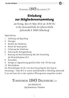 TV Dillenburg 1843 Vereinszeitung 2012